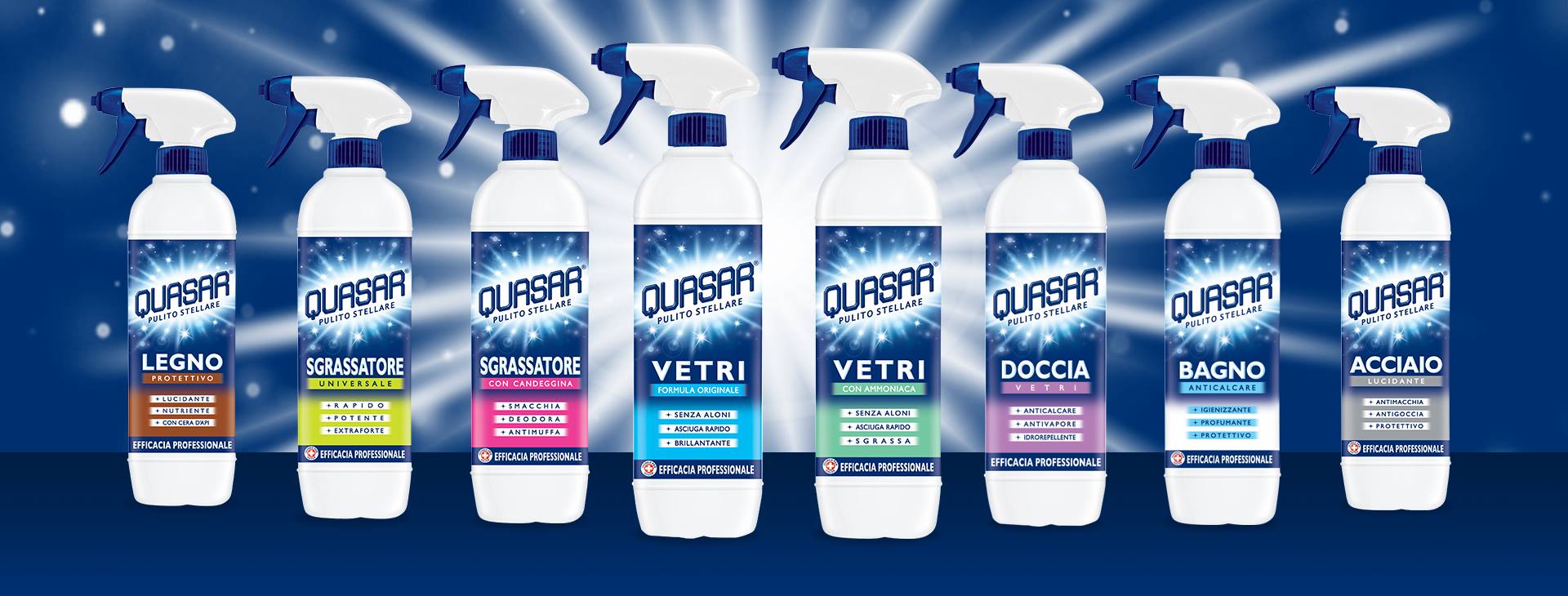 Quasar nettoyant menager gamme